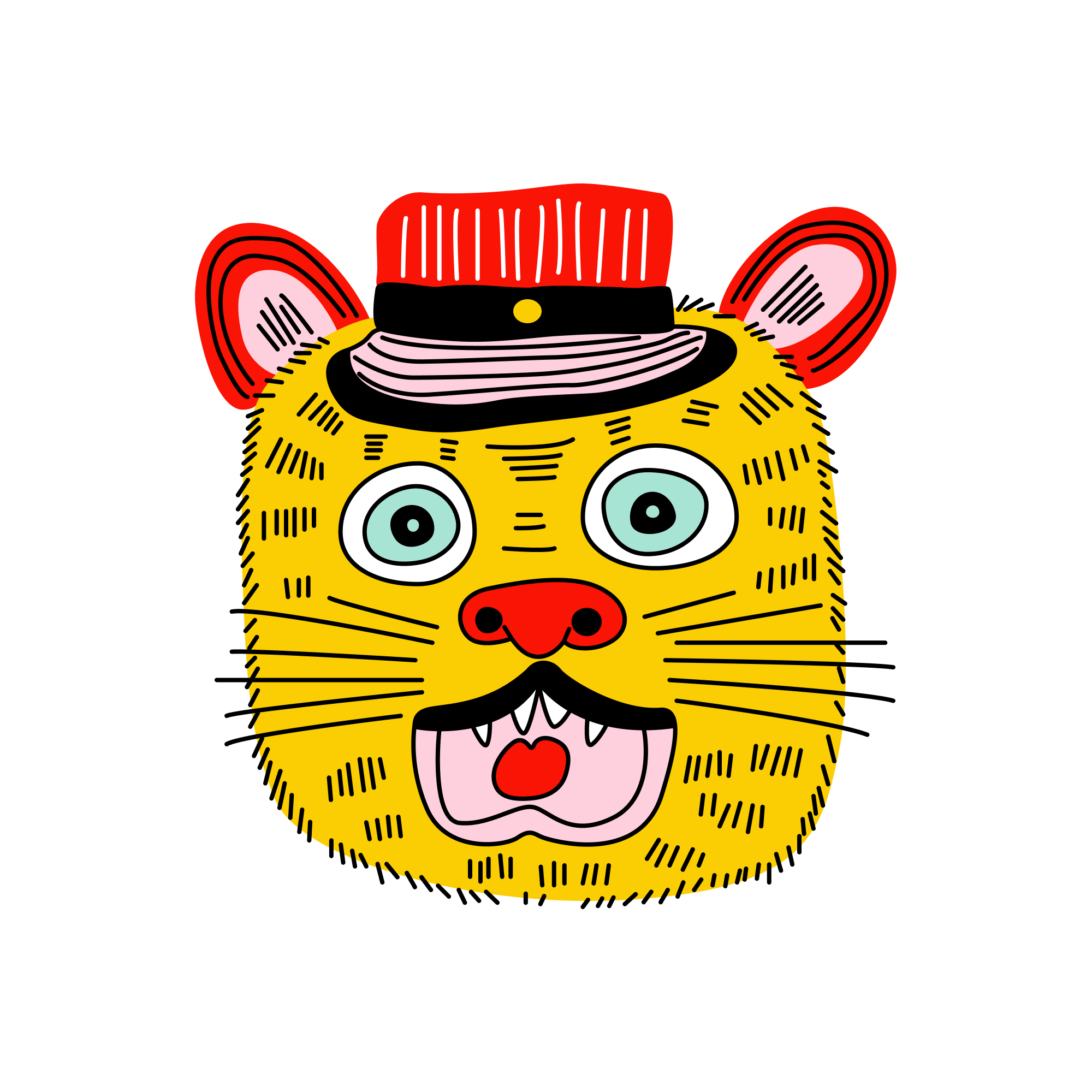 Dapper Tiger Gentleman_filled